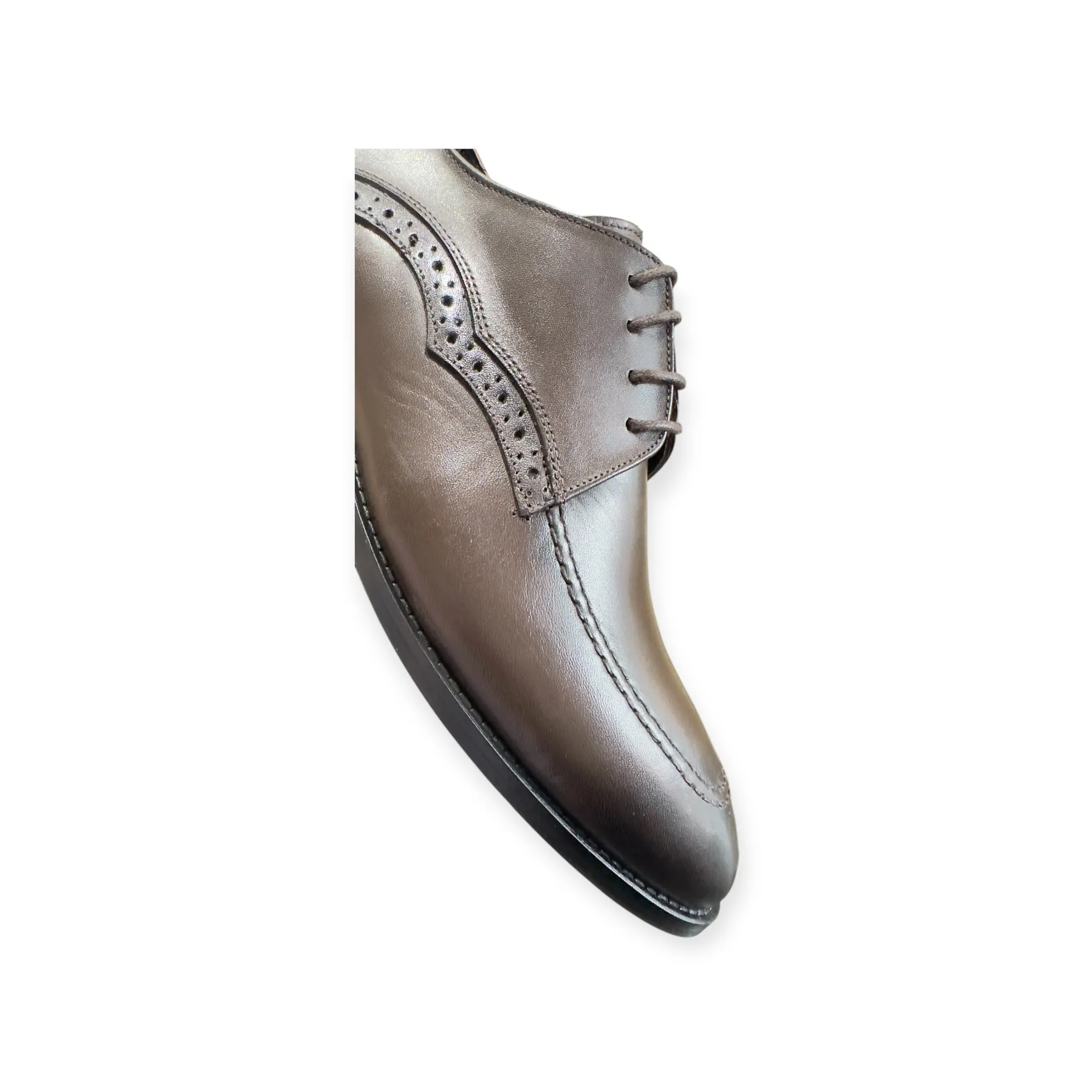 214k Elegantly Crafted Brown Leather Oxford Shoes