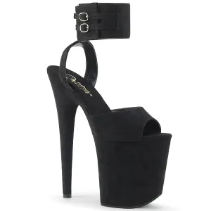 8 Inch Heel FLAMINGO-891 Black Pat