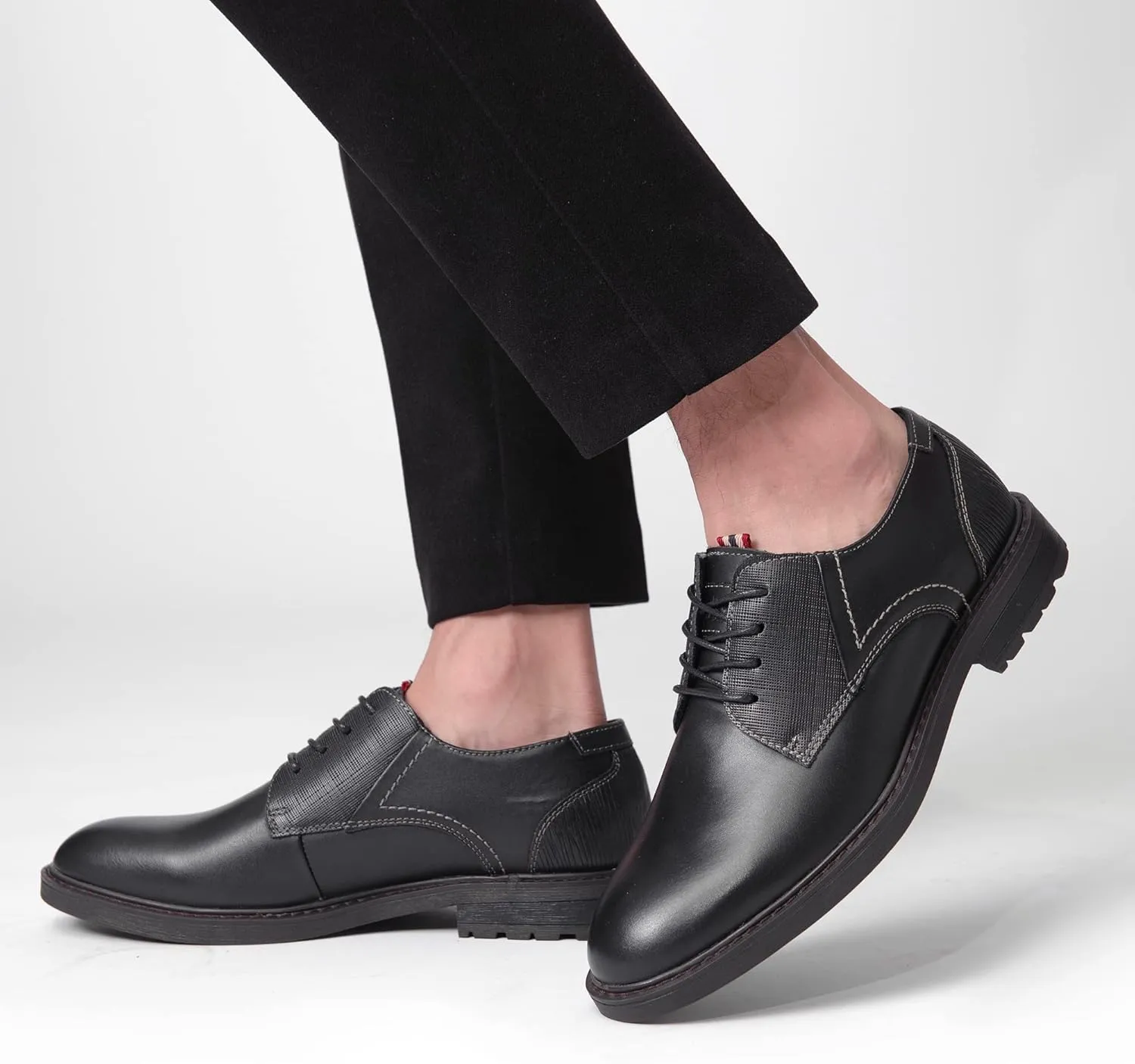 Arkbird Men's Leather Oxford Dress Shoes Stylish Formal Business Shoe for Men