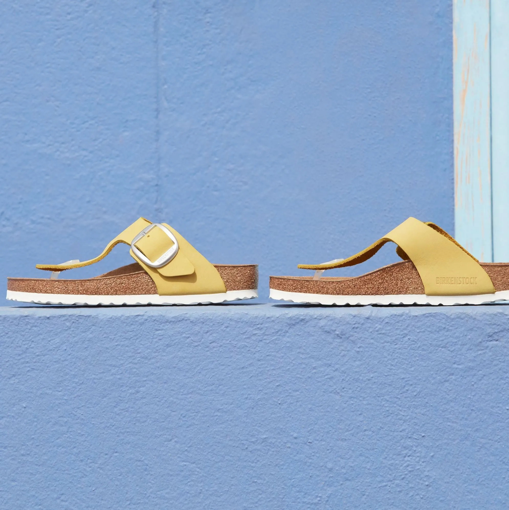 Birkenstock Gizeh Big Buckle popcorn nubuck