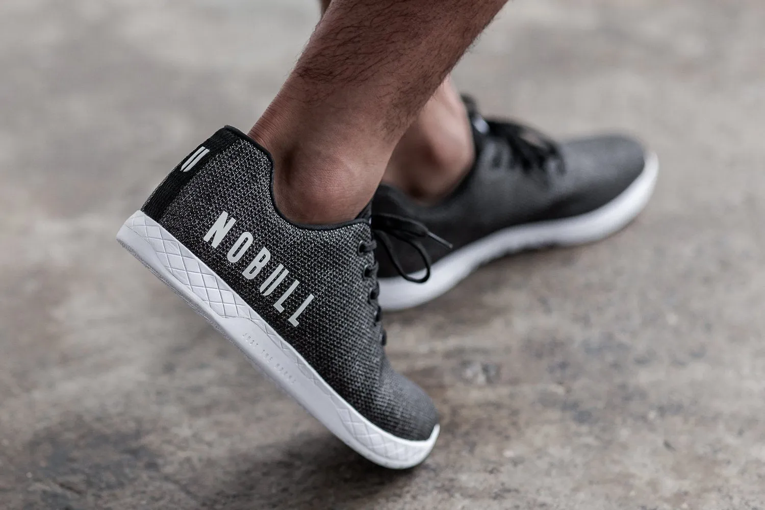 BLACK HEATHER TRAINER (MEN'S)