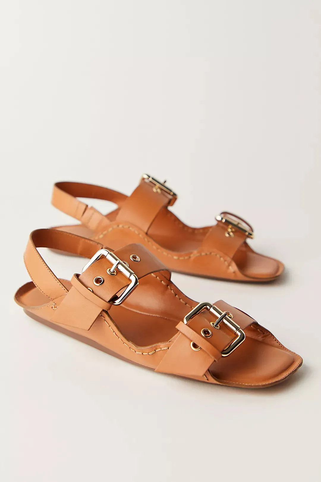 Blossom buckle sandal