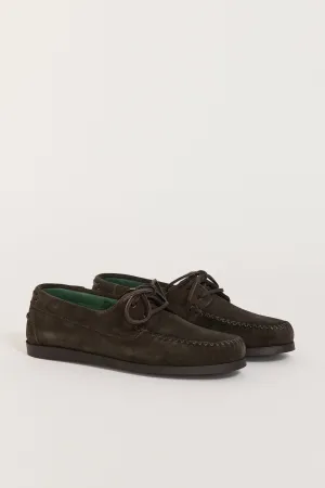 Boatman Brown Suede