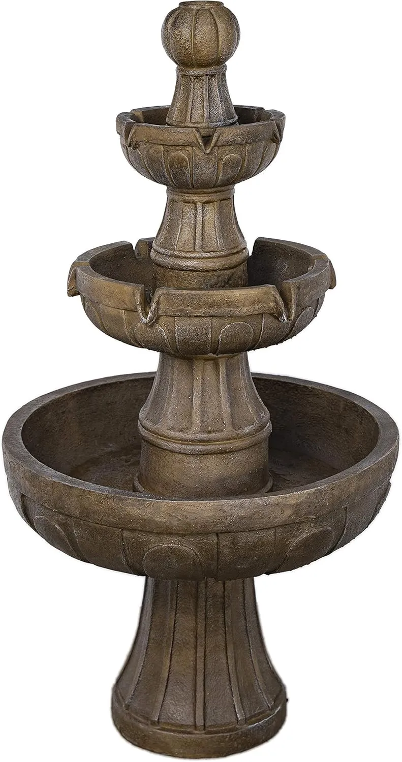 Bond Manufacturing Y97016 Napa Valley Fountain, 45H 25W 25D, Stone Look