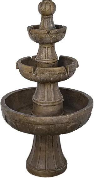 Bond Manufacturing Y97016 Napa Valley Fountain, 45H 25W 25D, Stone Look