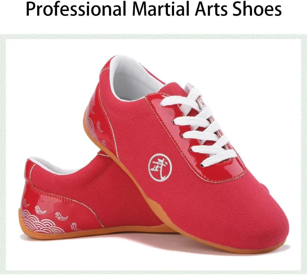 Boxing Karate Kung Fu Tai Chi Shoes,Sneakers for Men Women Kids Children Teenager Adults,
