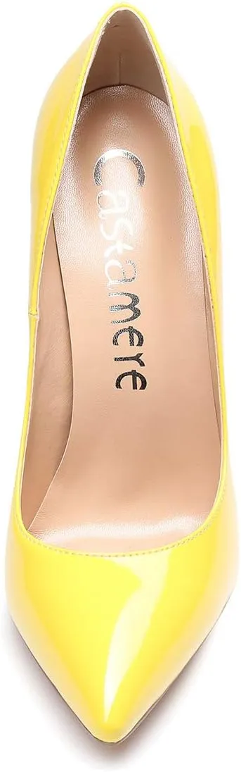 Castamere Women's High Heels Slip-On Pumps Pointy-Toe Elegant Stilettos Wedding Party Sexy Heel Shoes 12CM Heels Pump