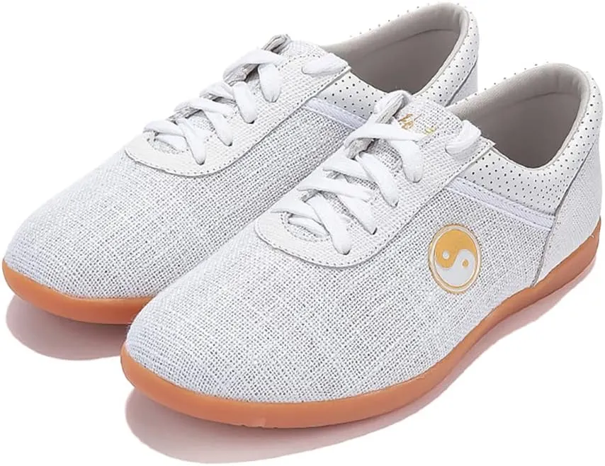 Chi Kung Shoes Martial Arts Boxing Shoes,Traditional Kung Fu Tai Chi Wushu Shaolin Qi Gong Beijing Trainer Wing Chun Slipper Sneaker Footwear for Men Women,