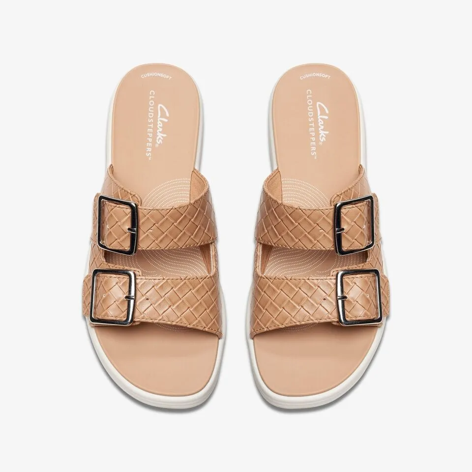 Clarks Women's Drift Buckle Warm Beige 26177848
