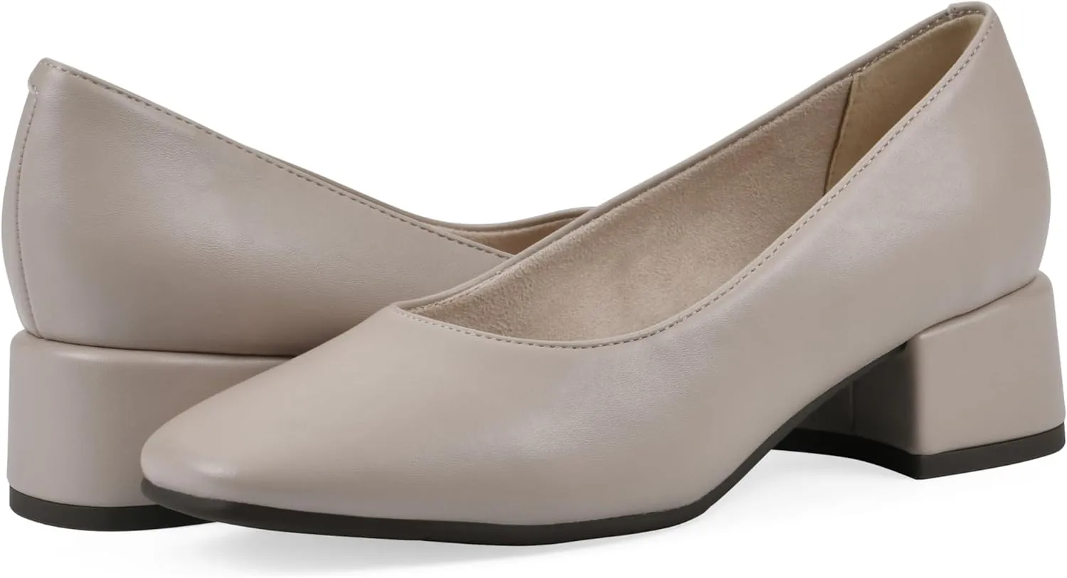 CLIFFS BY WHITE MOUNTAIN Women's Quintesa Cushioned Block Heel Pump