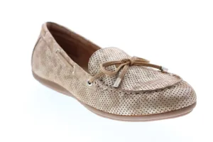 Comfortiva Margate Tie Loafer Suede CT0010603 Womens Brown Loafer Flats Shoes