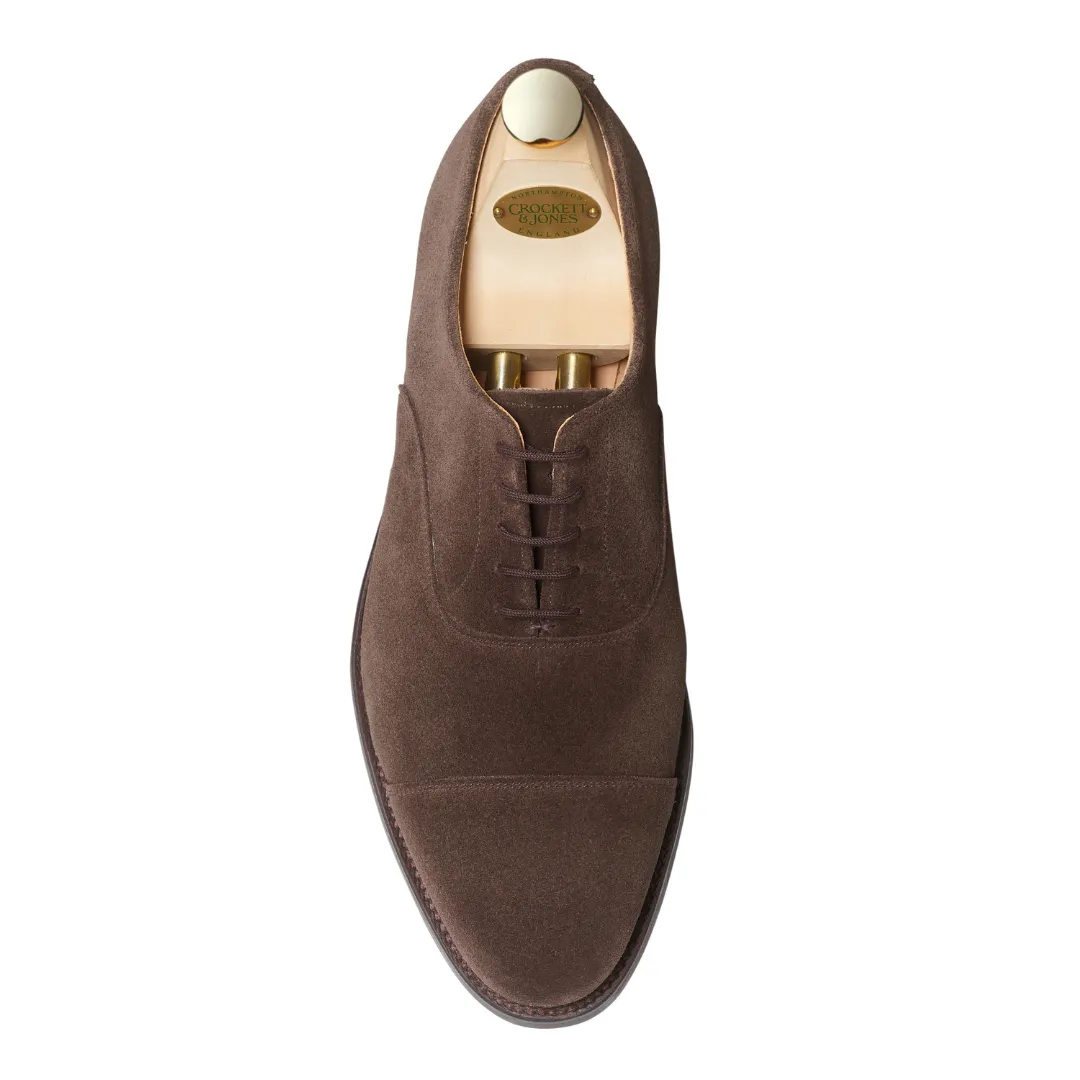 Crockett & Jones | Connaught 2 | Dark Oak Suede