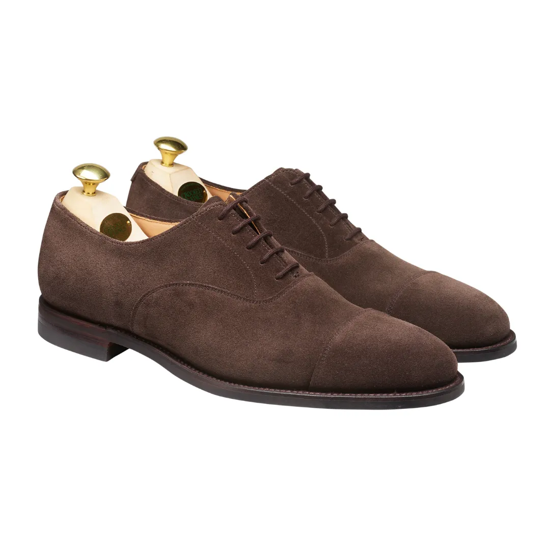 Crockett & Jones | Connaught 2 | Dark Oak Suede