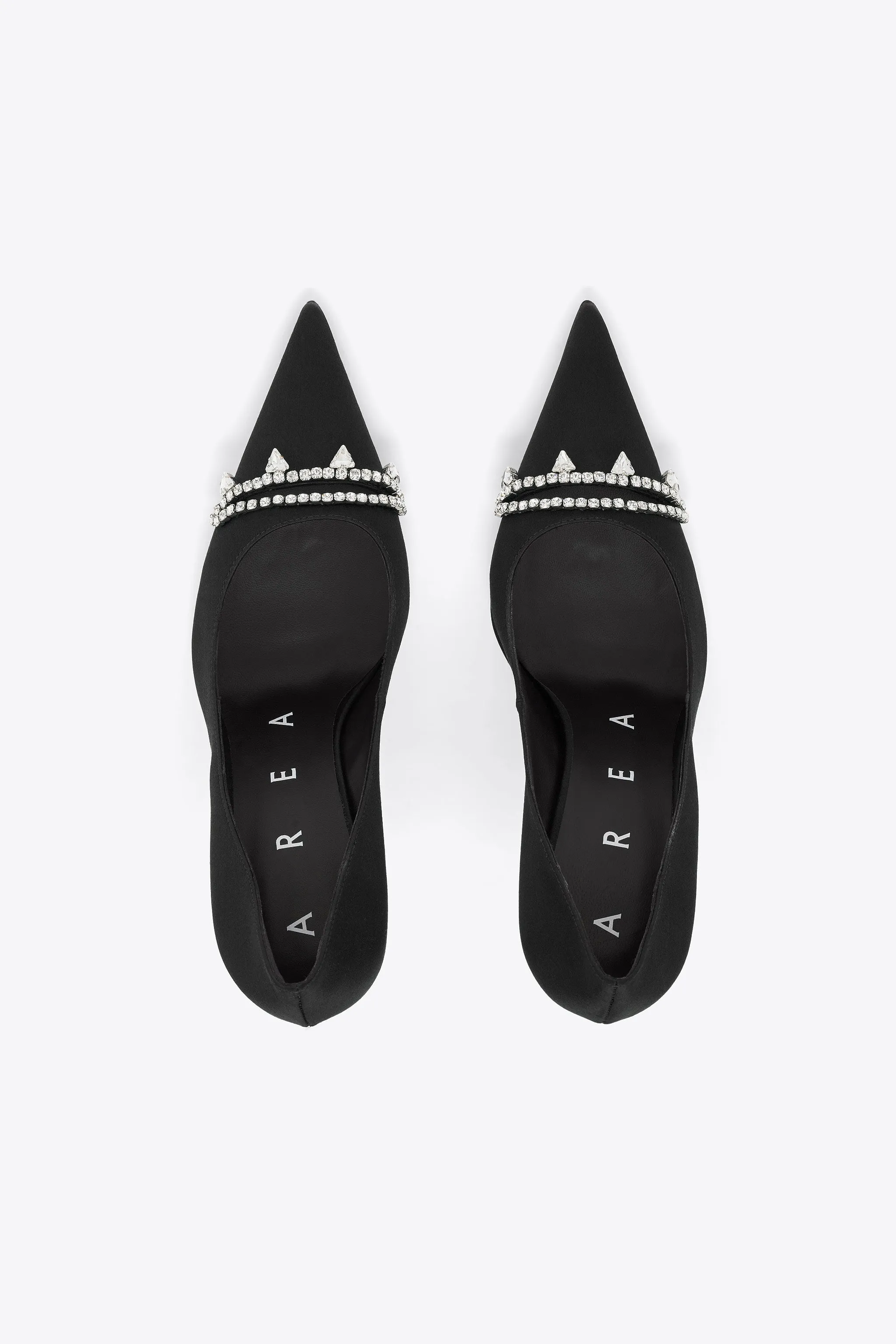 Crystal Slit Pump | Black