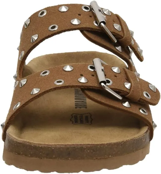 CUSHIONAIRE Women's Landon Cork footbed Sandal with  Comfort