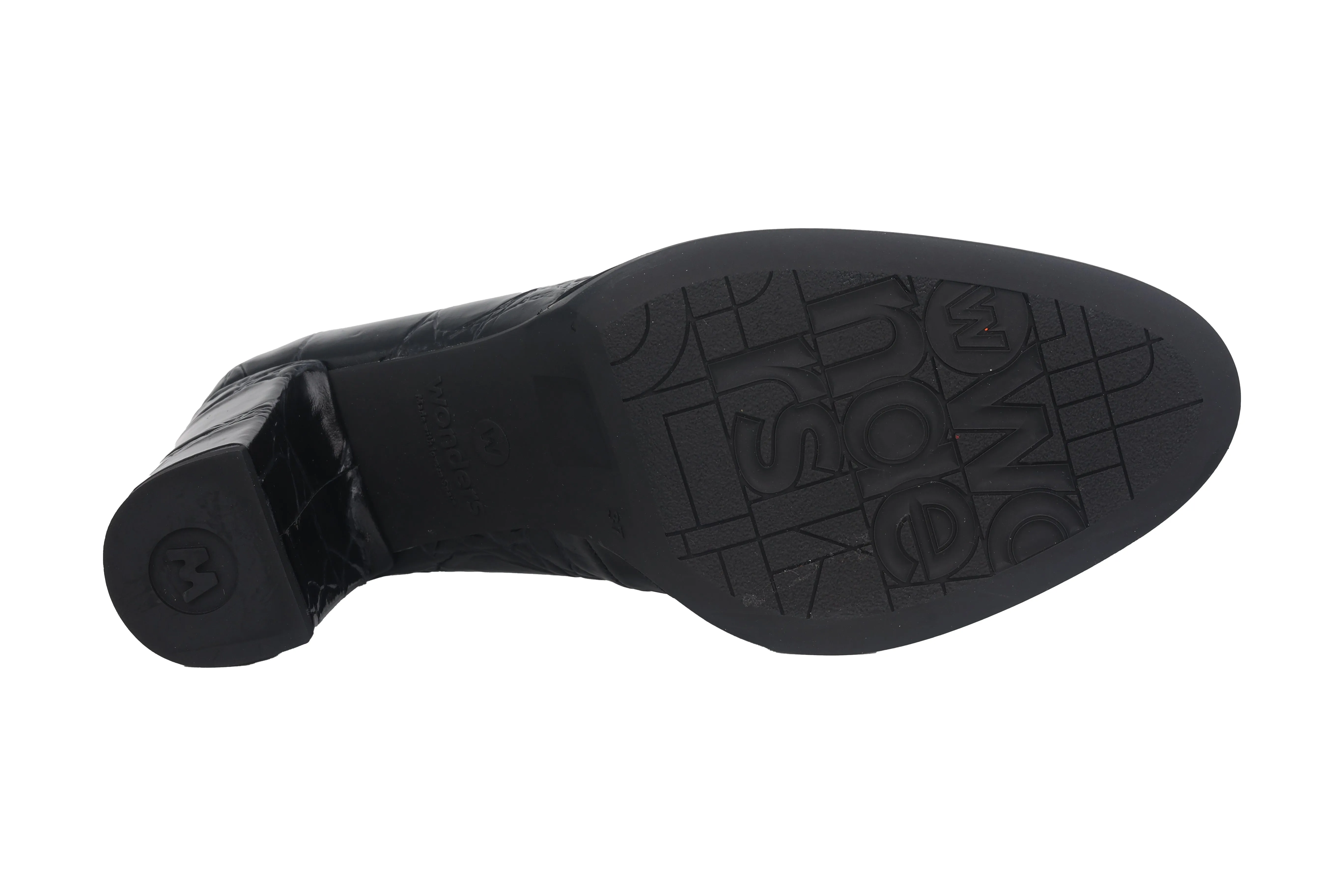 'Denis' women's pump - Black croco