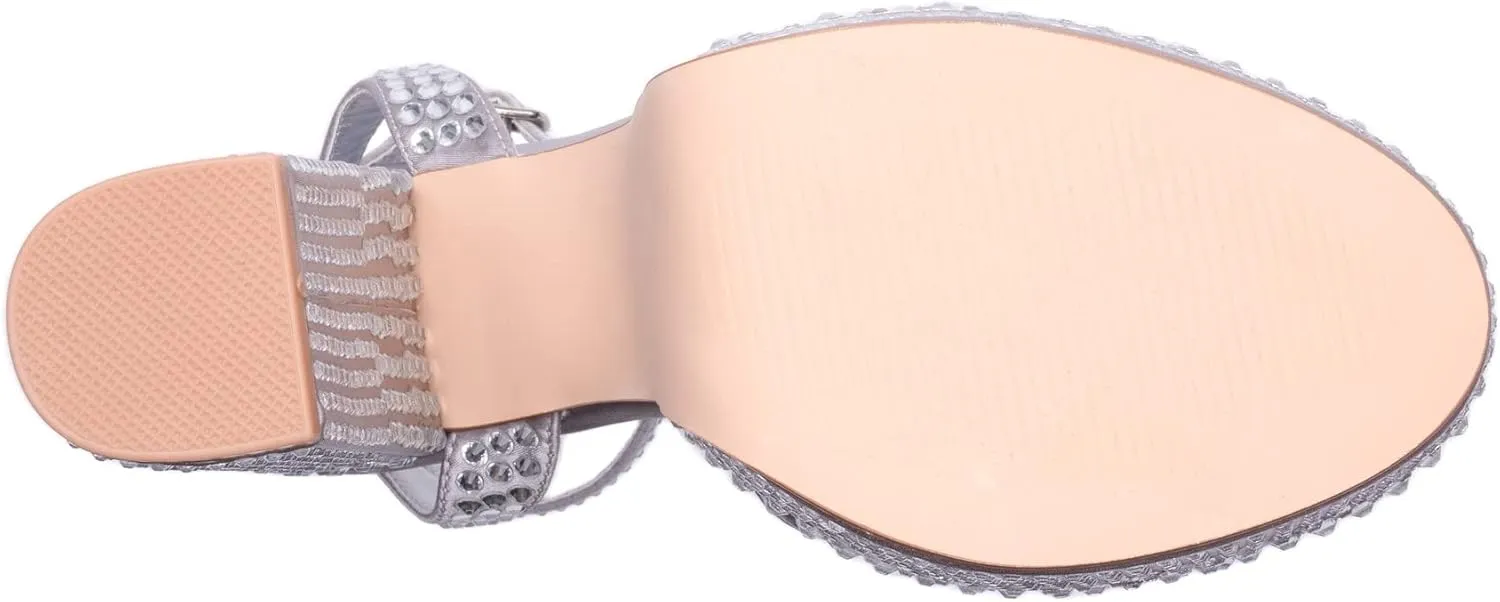 Doll Rhinestone Platform Sandal