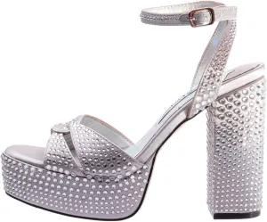 Doll Rhinestone Platform Sandal