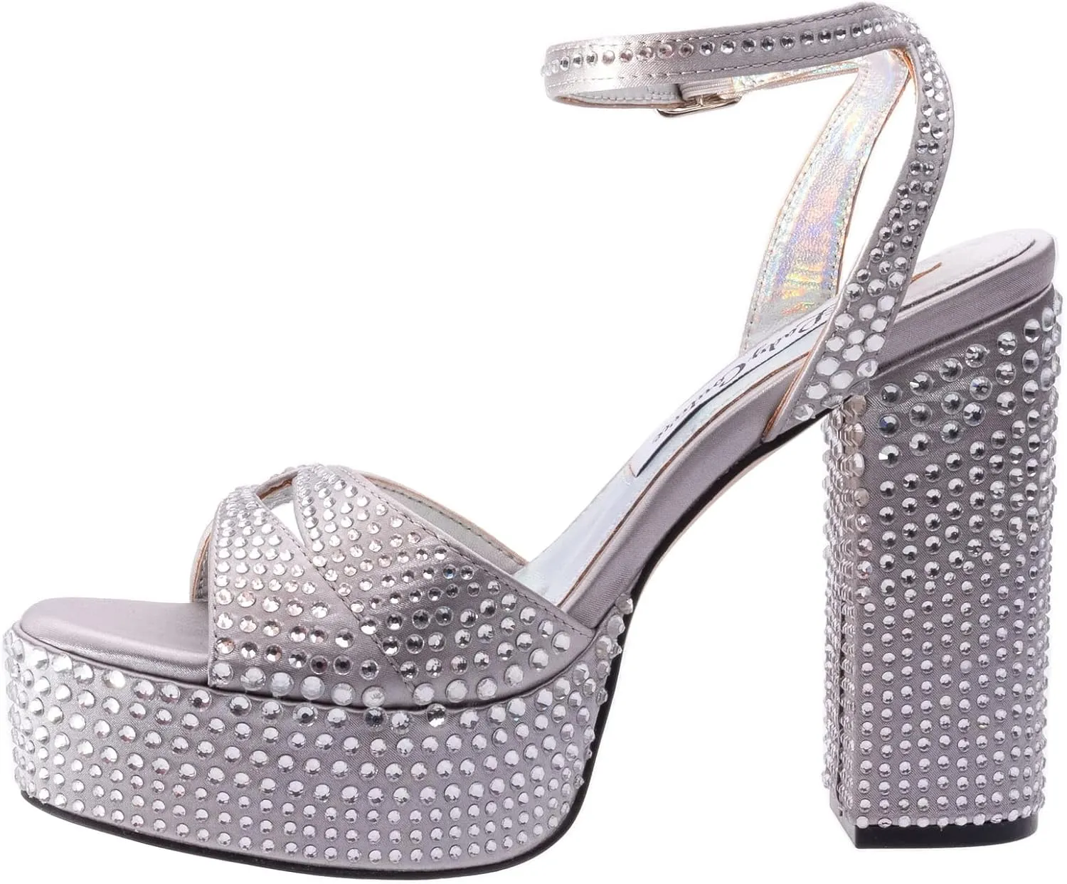 Doll Rhinestone Platform Sandal