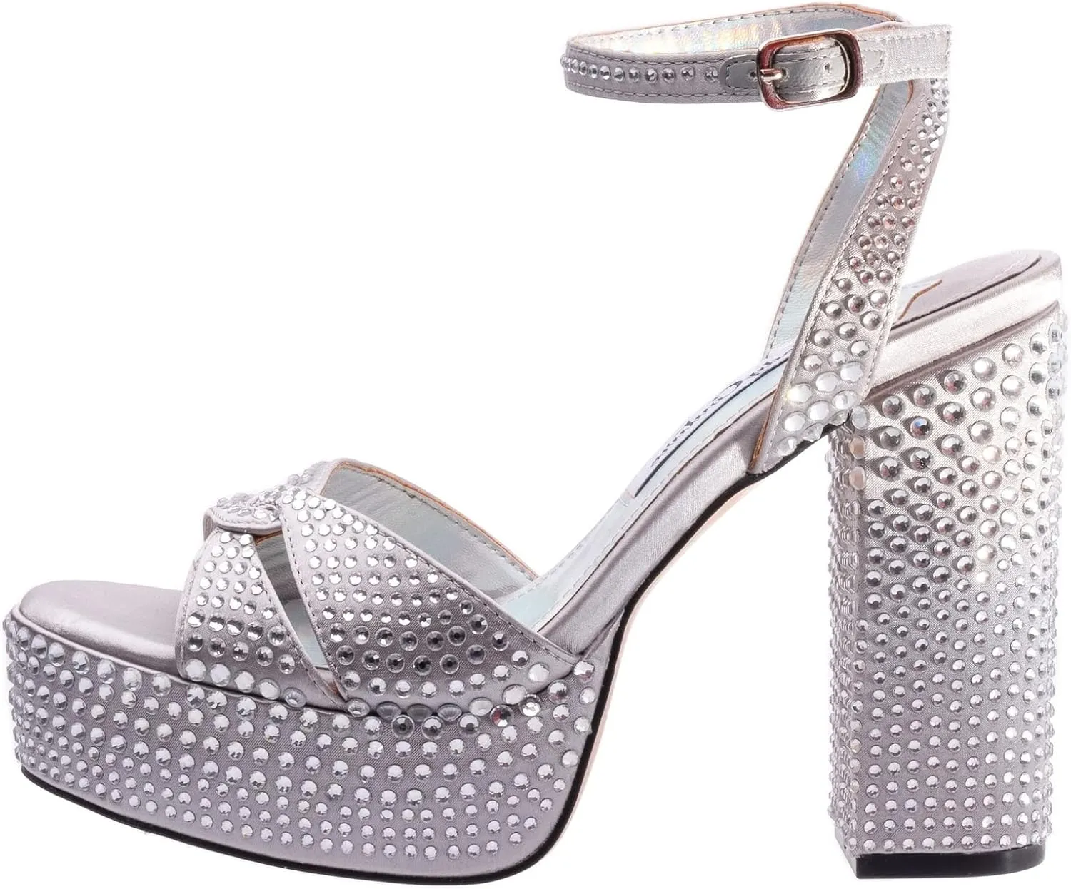 Doll Rhinestone Platform Sandal