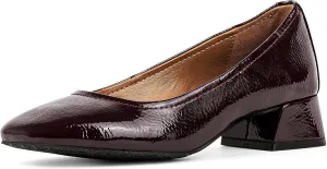 Donald Pliner Women’s RYA Pump Heel – 1.3” Block Heel Shoes for Comfort, Slip On Women’s Heels with Rubber Sole