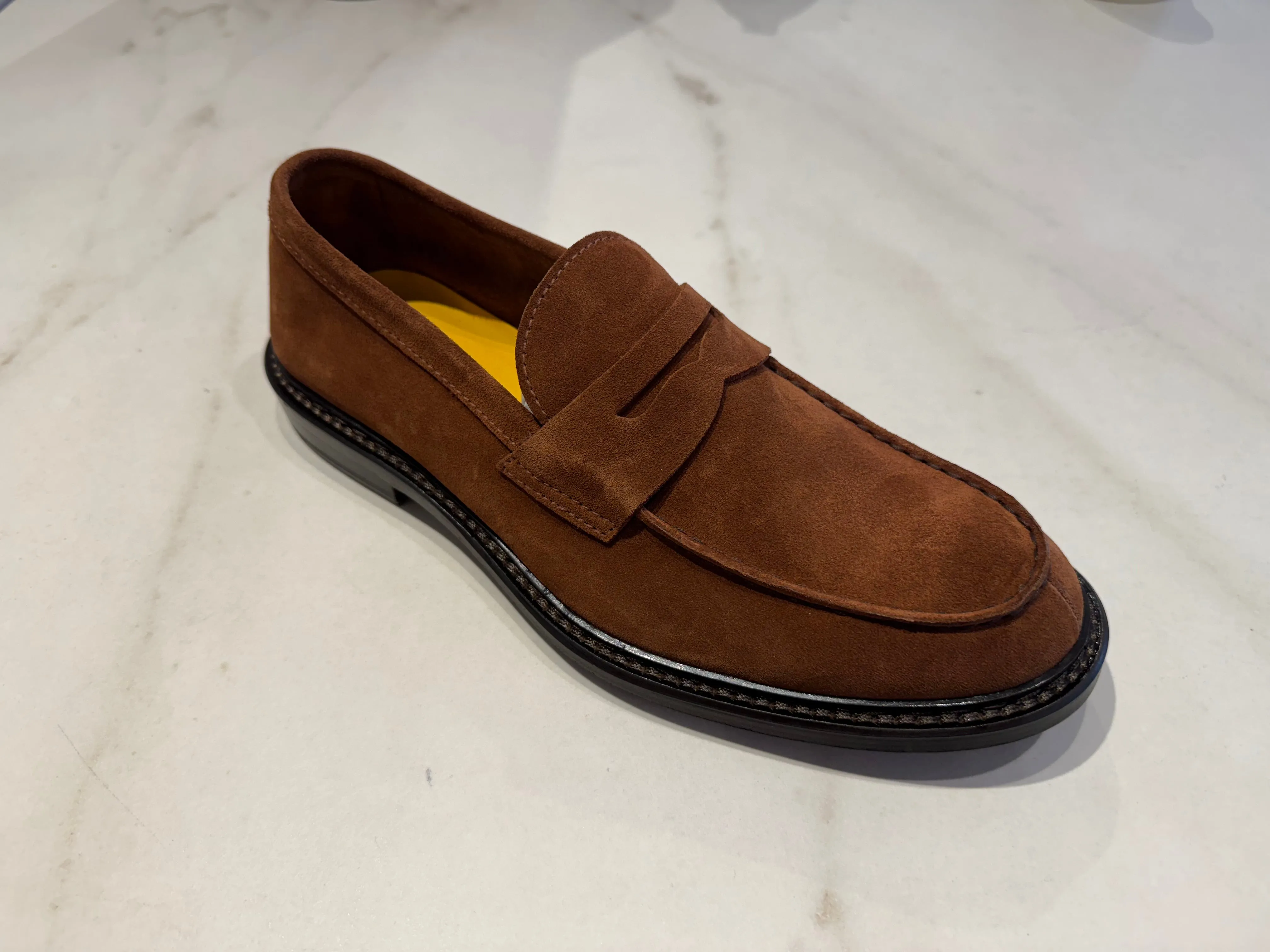 DOUCAL'S Suede Washed Loafer