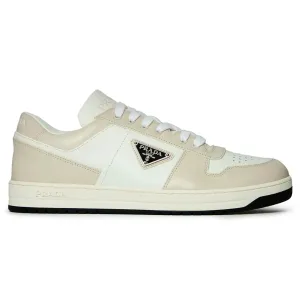 Downtown Leather Low Top White Grey Sneaker