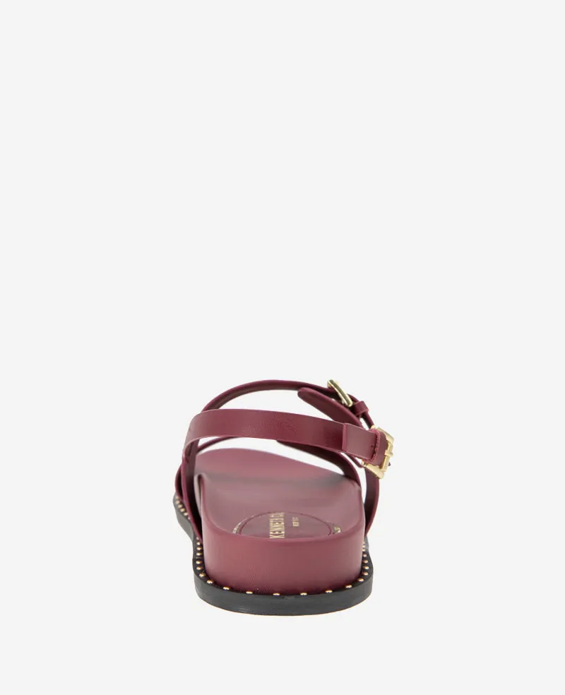 Drinity Leather Band Buckle Sandal