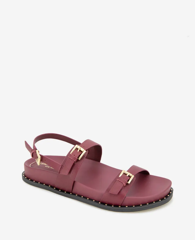Drinity Leather Band Buckle Sandal