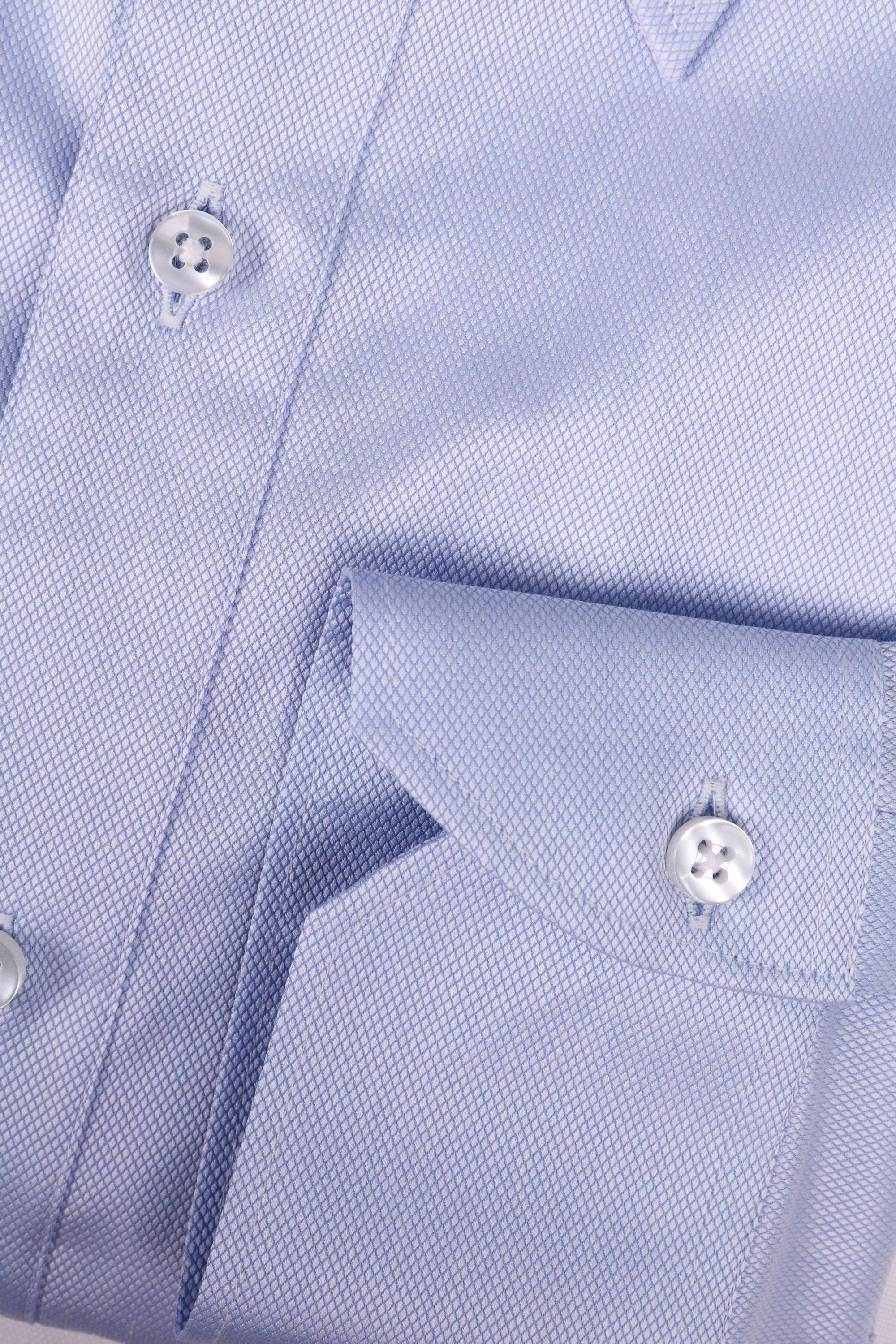 Duke Oxford Blue Men's Business Shirt