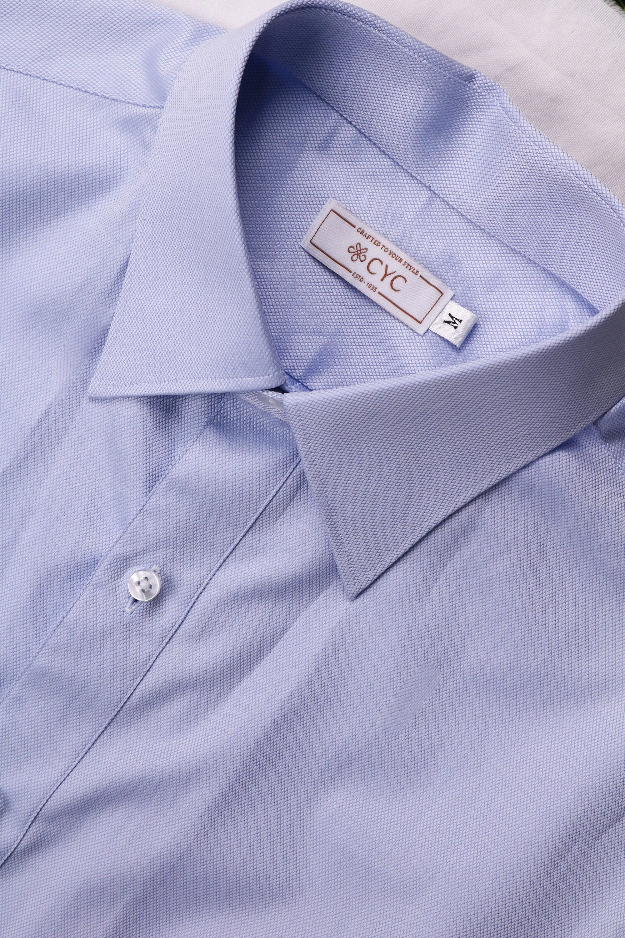 Duke Oxford Blue Men's Business Shirt