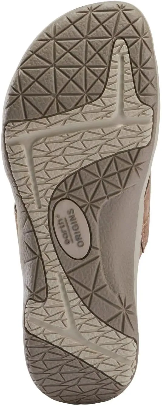 Earth Origins Women’s Shantel Sandal I Sustainable, Slip Resistant Everyday Sandal