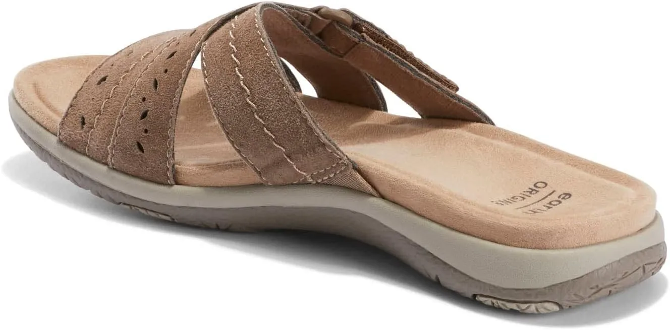 Earth Origins Women’s Shantel Sandal I Sustainable, Slip Resistant Everyday Sandal