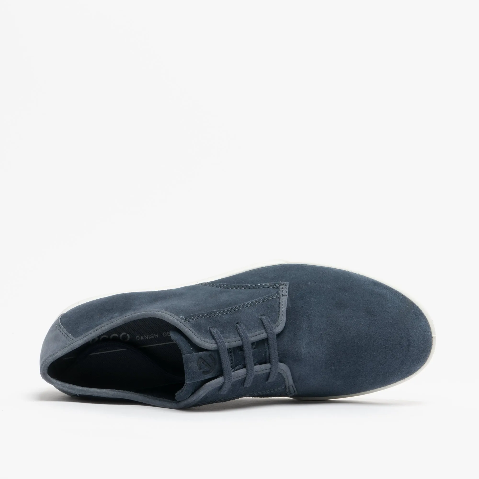 ECCO COLLIN 2.0 Mens Leather Casual Trainers Ombre