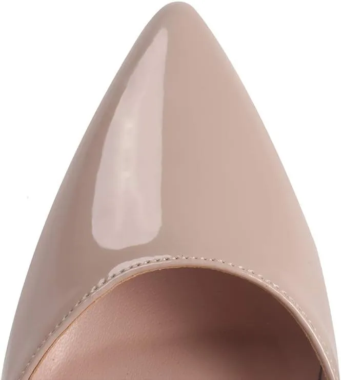 Elisabet Tang High Heels, Women Pumps D'Orsay Ankle Strap Pointed Toe Stiletto Heels Party Wedding Shoes