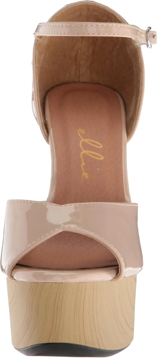 Ellie Shoes Women's 609-billie Heeled Sandal
