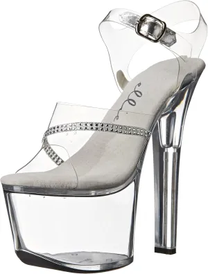Ellie Shoes Women's 711 Jewel Platform Sandal