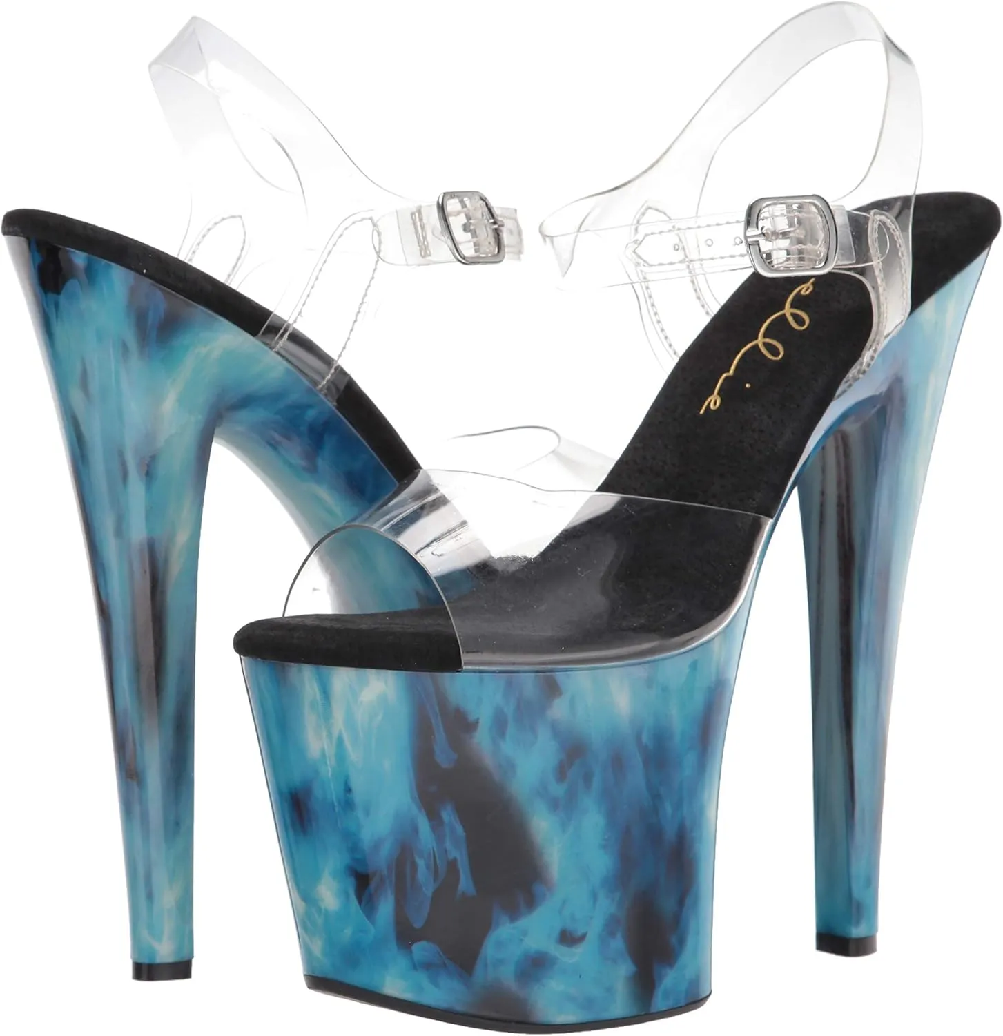 Ellie Shoes Women's 8" Heel Platform Stiletto Sandal Heeled