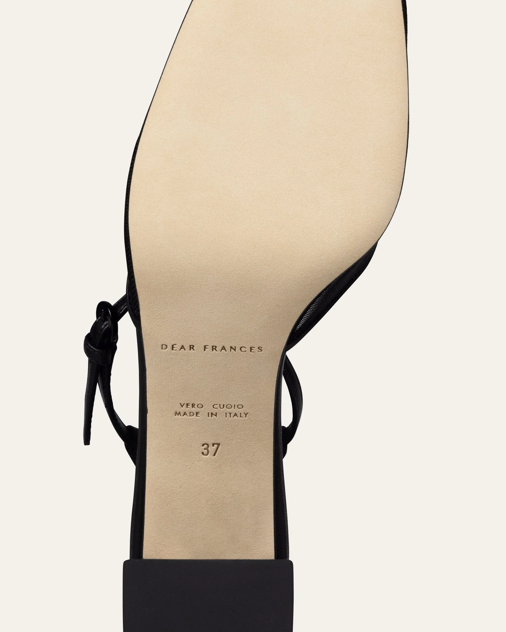 Felice Pump, Black Mesh
