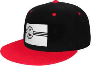 Flag of Pierce County, Washington (Former) Snapback Hat for Men Women Baseball Cap Trucker Flat Bill Hats Dad Caps