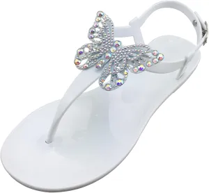 Flat Sandals for Women Summer Clip Toe Platform Bow Tie Orthopedic Sandal Open Toe Buckle Ankle Strap Casual Shoes