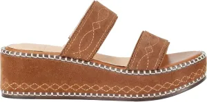 Frye Women's Joy Woodstock 2 Band Wedge Sandal