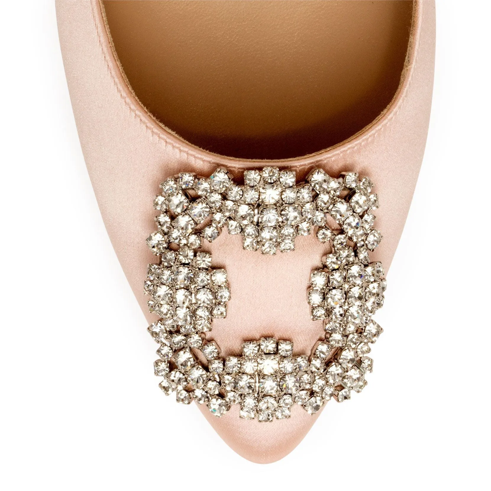 Hangisi 105 light blush satin pumps