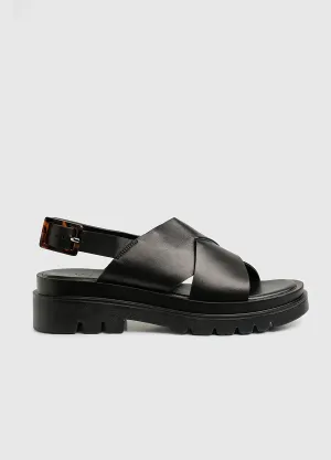 Haon Margaux Sandal - Black