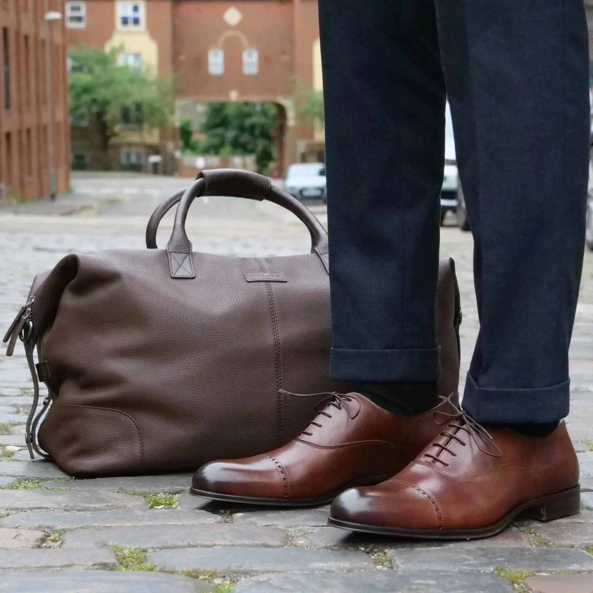 Harrow Cap Toe Oxford – Tan