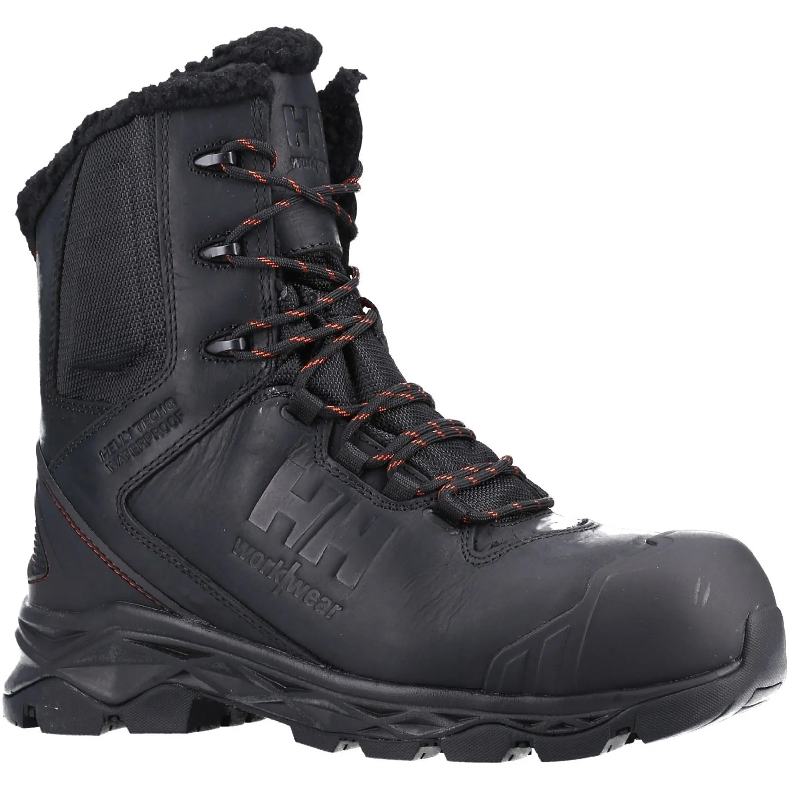 Helly Hansen Workwear Unisex Oxford Winter Tall Side-Zip S3 Safety Boot in Black