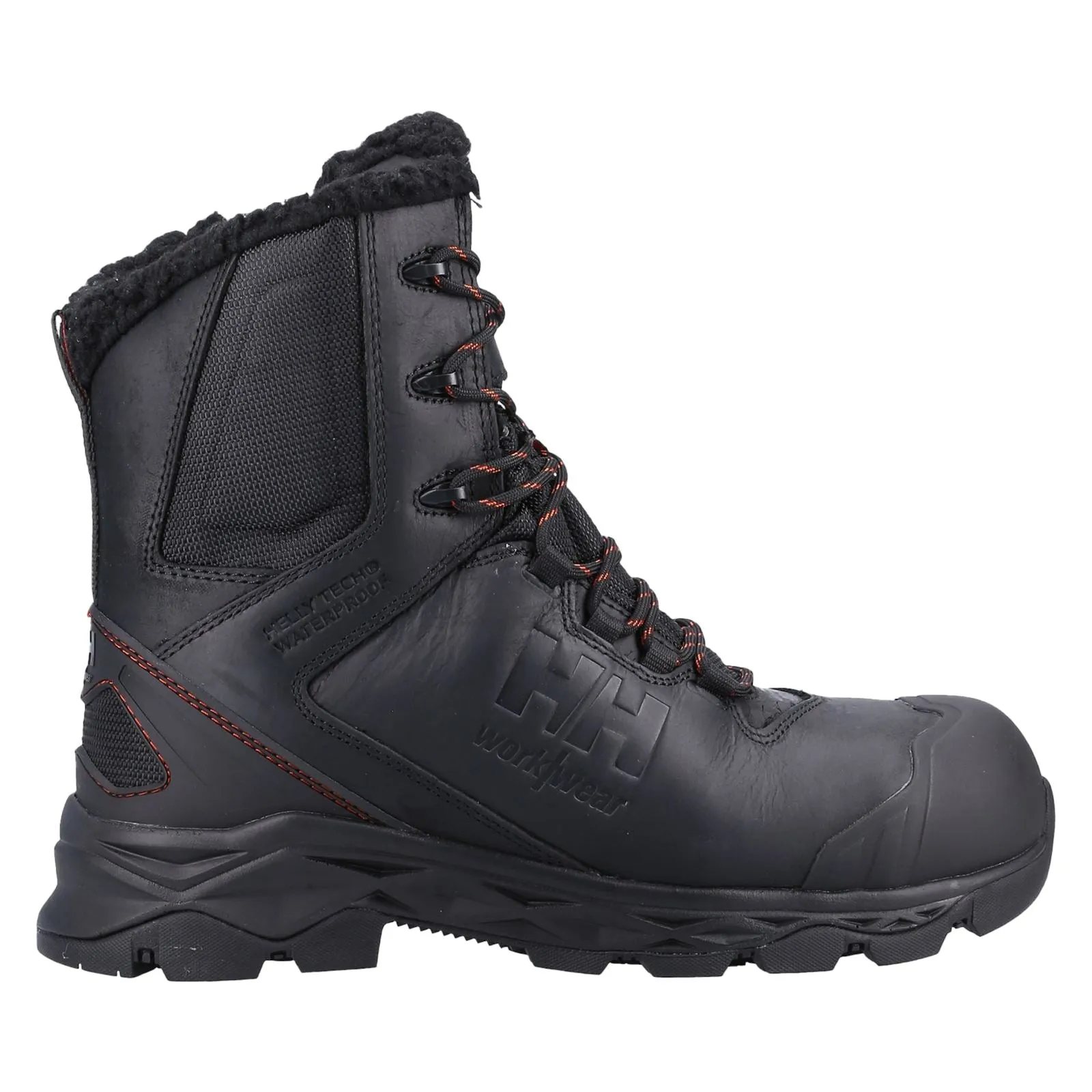 Helly Hansen Workwear Unisex Oxford Winter Tall Side-Zip S3 Safety Boot in Black