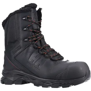 Helly Hansen Workwear Unisex Oxford Winter Tall Side-Zip S3 Safety Boot in Black