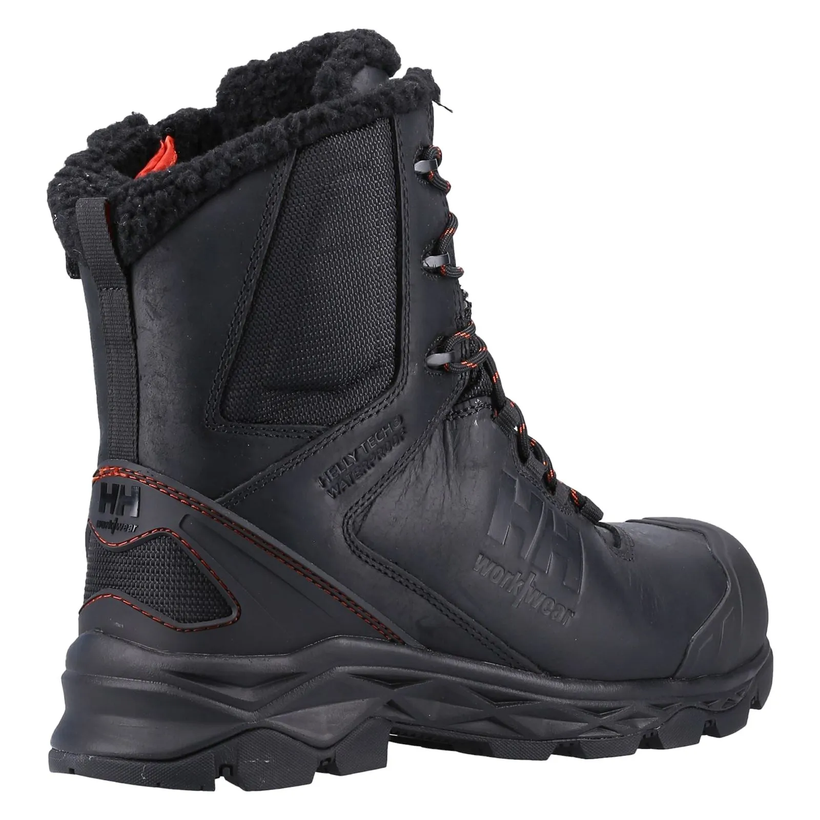 Helly Hansen Workwear Unisex Oxford Winter Tall Side-Zip S3 Safety Boot in Black