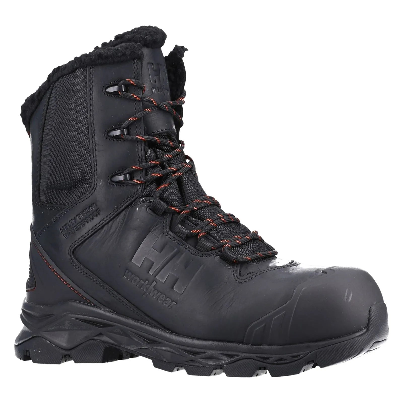 Helly Hansen Workwear Unisex Oxford Winter Tall Side-Zip S3 Safety Boot in Black